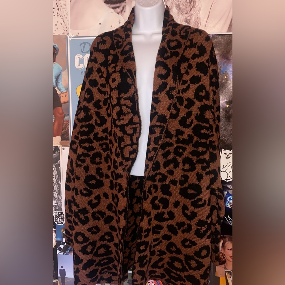 Cute cheetah sweater